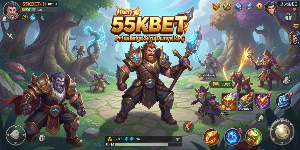 Tampilan gameplay RPG yang menarik dan penuh aksi.