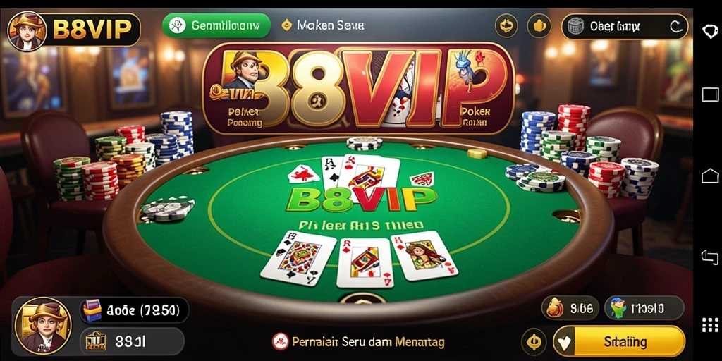 Tampilan gameplay seru di B8VIP yang mendebarkan.