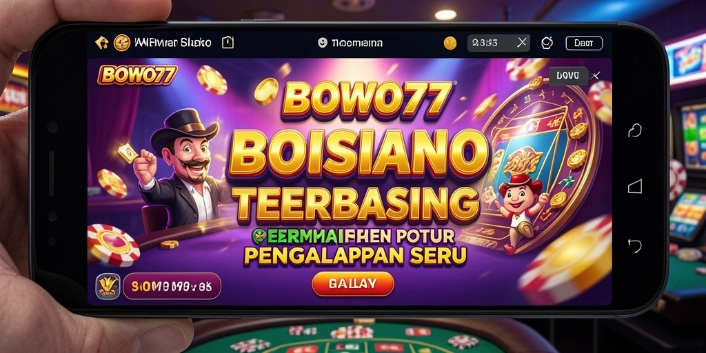 Tampilan screenshot BOWO77 yang menunjukkan gameplay seru Kasino.