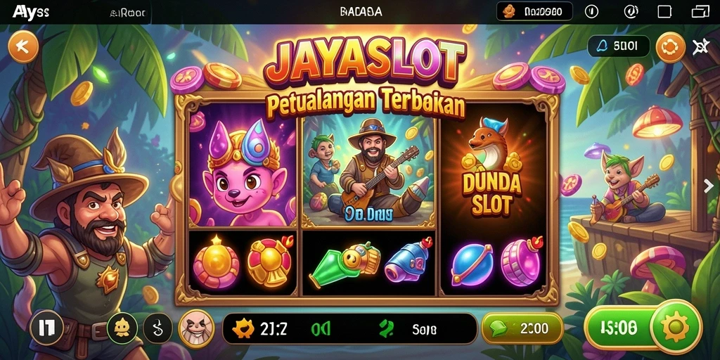 Tampilan gameplay JAYASLOT dengan dunia terbuka yang menakjubkan.