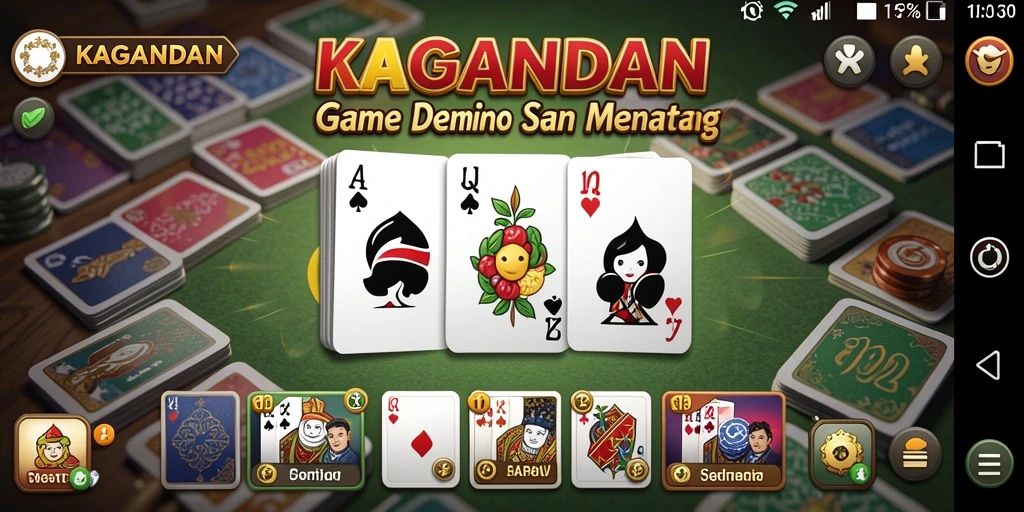 Tampilan gameplay KAGANDAN yang seru dan menantang.