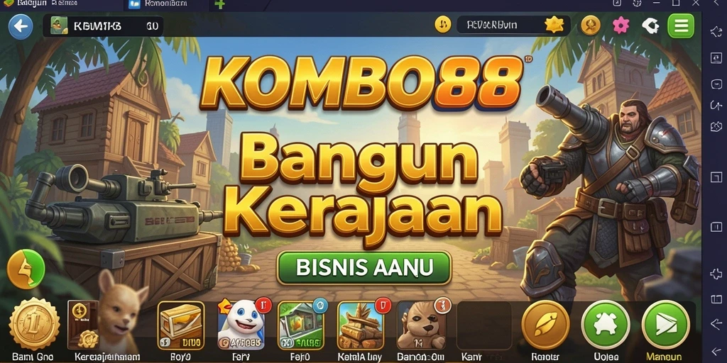 Tampilan gameplay menakjubkan dari KOMBO88 yang menunjukkan pengelolaan bisnis.
