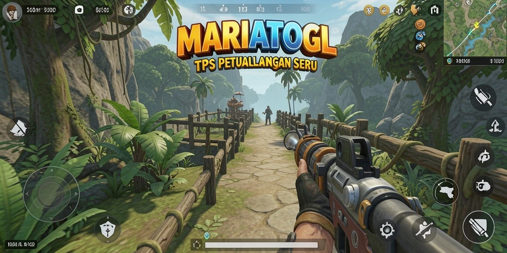 Tampilan menarik dari gameplay <strong>MARIATOGL</strong> yang mengasyikkan.