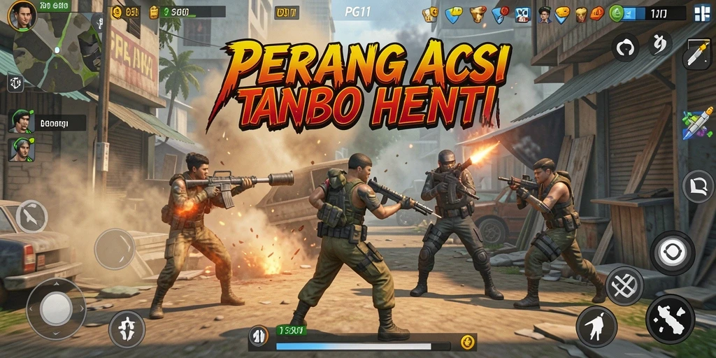 Gameplay seru dan mendebarkan di PG11 dengan grafis menawan.