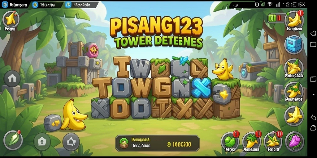 Gameplay menawan <strong>PISANG123</strong> dalam aksi Tower Defense yang mendebarkan.