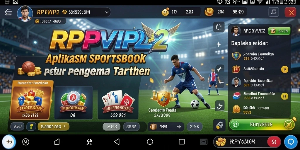 Tampilan menarik dalam gameplay Sportsbook RPVIP2 dengan berbagai pilihan taruhan.