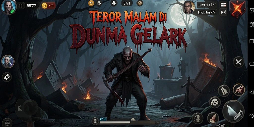 Pengalaman gameplay menegangkan dalam game Horror RR777.